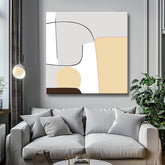 Painting by Numbers Art Minimalism Free Design Geometry V